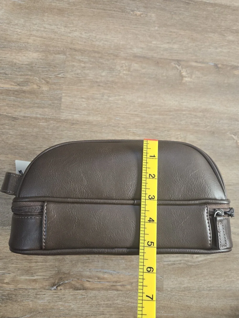 Dockers Brown Men's Travel Dopp Kit Toiletry Bag